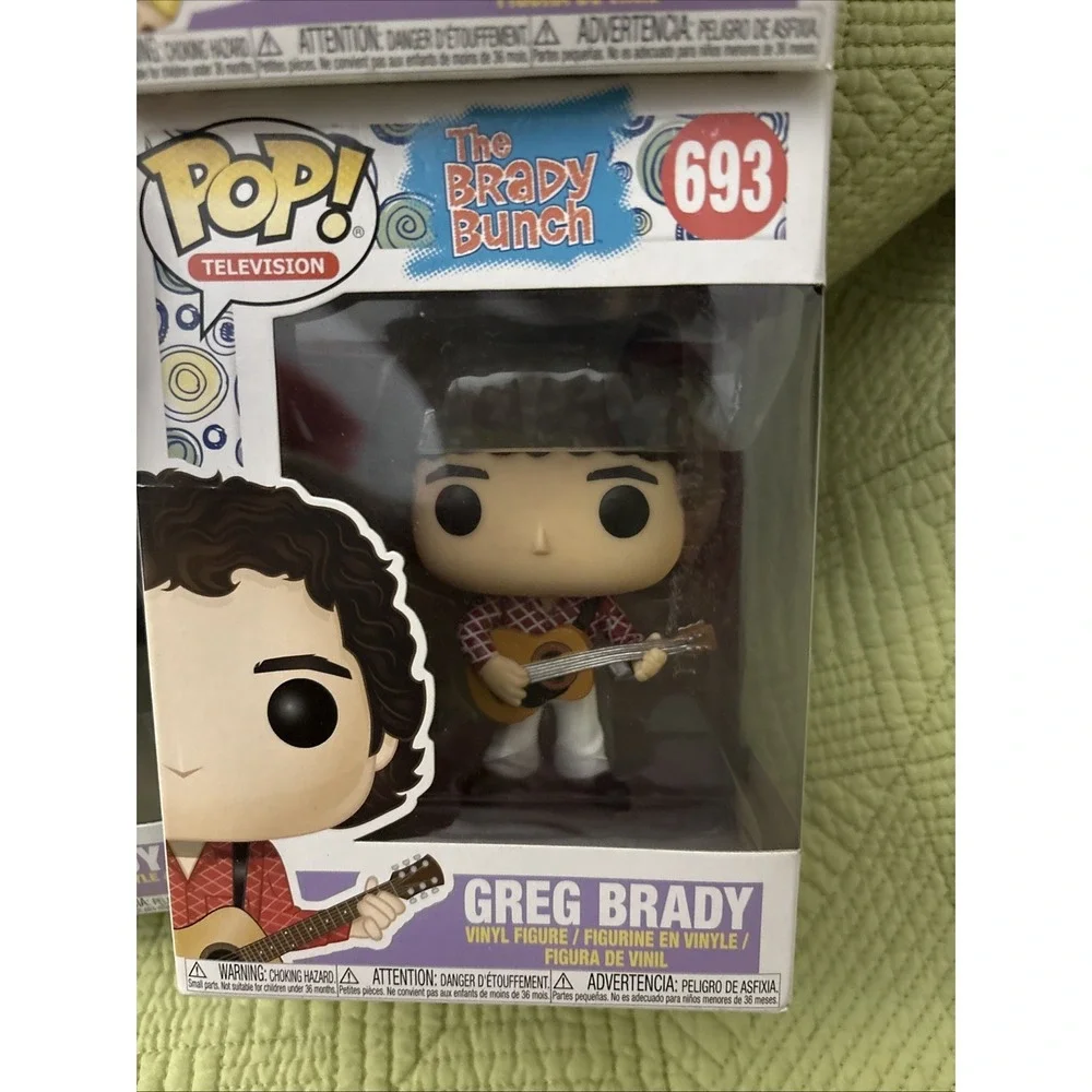 Funko Pop Brady Bunch Lot of 6 Greg Marcia Peter Cindy Bobby Alice Boxed